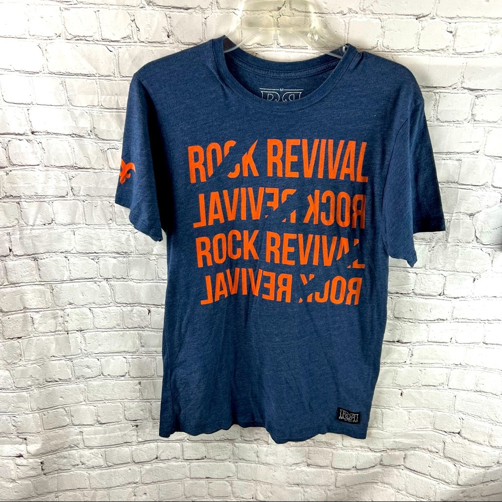 ROCK REVIVAL Mens Short Sleeve  T-Shirt